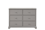 Trudy 6-Drawer Dresser - Grey