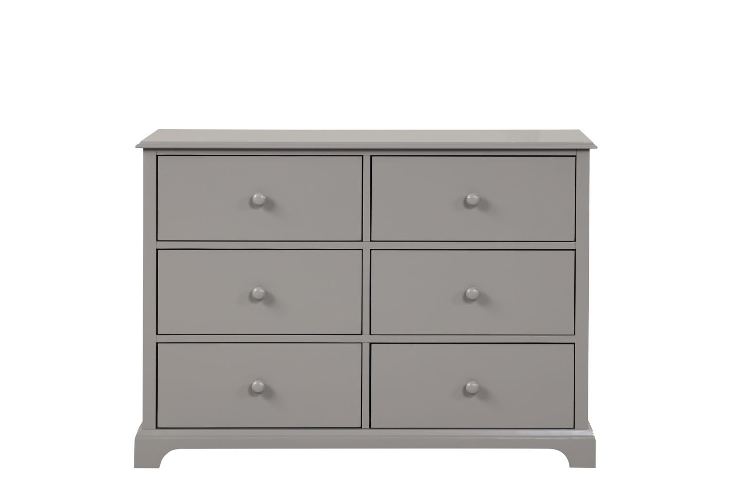 Trudy 6-Drawer Dresser - Grey