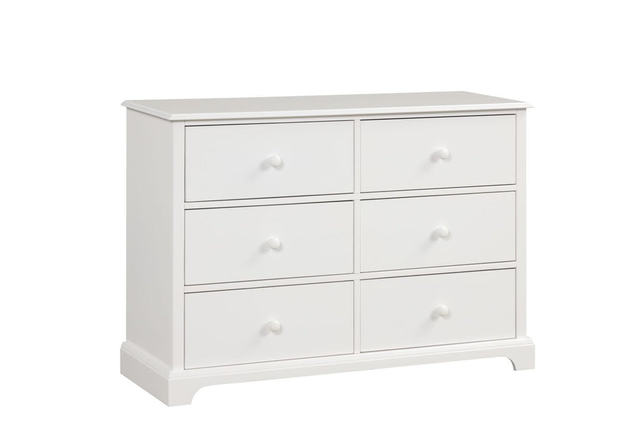 Trudy 6-Drawer Dresser - White