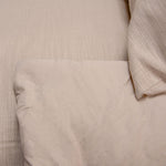 Aubrac Cotton King Comforter Set with 2 King Pillows - Natural