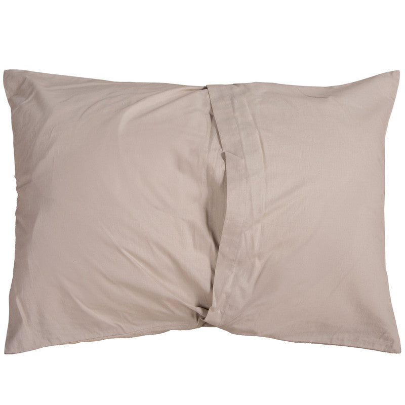 Aubrac Cotton King Comforter Set with 2 King Pillows - Natural