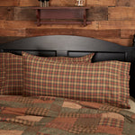 Knightsbridge King Pillow Case - Natural/Cobalt - Set of 2