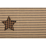 Millard Standard Pillow Case - Black/Dark Tan - Set of 2