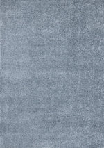 Brio 6'7" x 9'10" Shag Area Rug - Blue