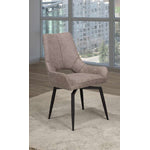 Electra Dining Chair - Antique Brown, Black