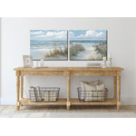 To the Shoreline Wall Art - Blue/White - 20 X 16