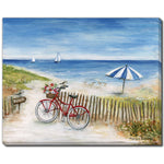 Coastal Journey II Wall Art - Blue/Green - 20 X 16
