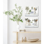 Kitchen Supplies I Wall Art - White/Green - 20 X 16