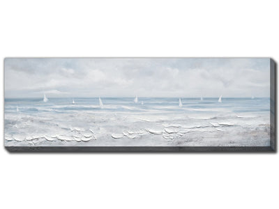 Out for the Day Wall Art - Blue - 60 X 20