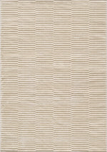 L2 Decor Cornelle Area Rug 8' x 11' with Underpad - Beige