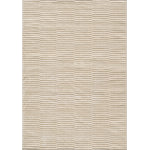 L2 Decor Cornelle Area Rug 5' x 8' with Underpad - Beige