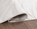 L2 Decor Cornelle Area Rug 5' x 8' with Underpad - Cream