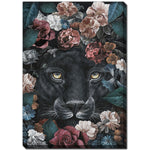 Panther I Wall Art - Multi-Colour - 28 X 40