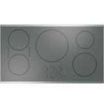 Café Stainless Steel 36" Built-In Touch Control Induction Cooktop - CHP90362TSS