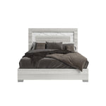 Carrara 3-Piece Queen Bed - Grey, White
