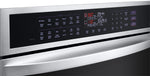 LG Smudge Resistant Stainless Steel Smart Combination Wall Oven with True Convection, InstaView®, Air Fry, Steam Sous Vide (6.4 Cu. Ft) - WCEP6427F