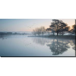 Lost In The Lake Canvas Wall Art - 30 X 60