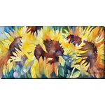 Sunflowers Wall Art - Yellow/Orange - 40 X 20