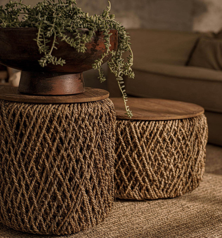 Istedgade I Reclaimed Teak End Table - Natural