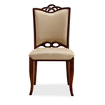 Svenstrup Dining Chair - Cream/Walnut - Set of 2