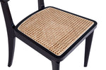 Stensby Dining Chair - Black/Natural Cane - Set of 2
