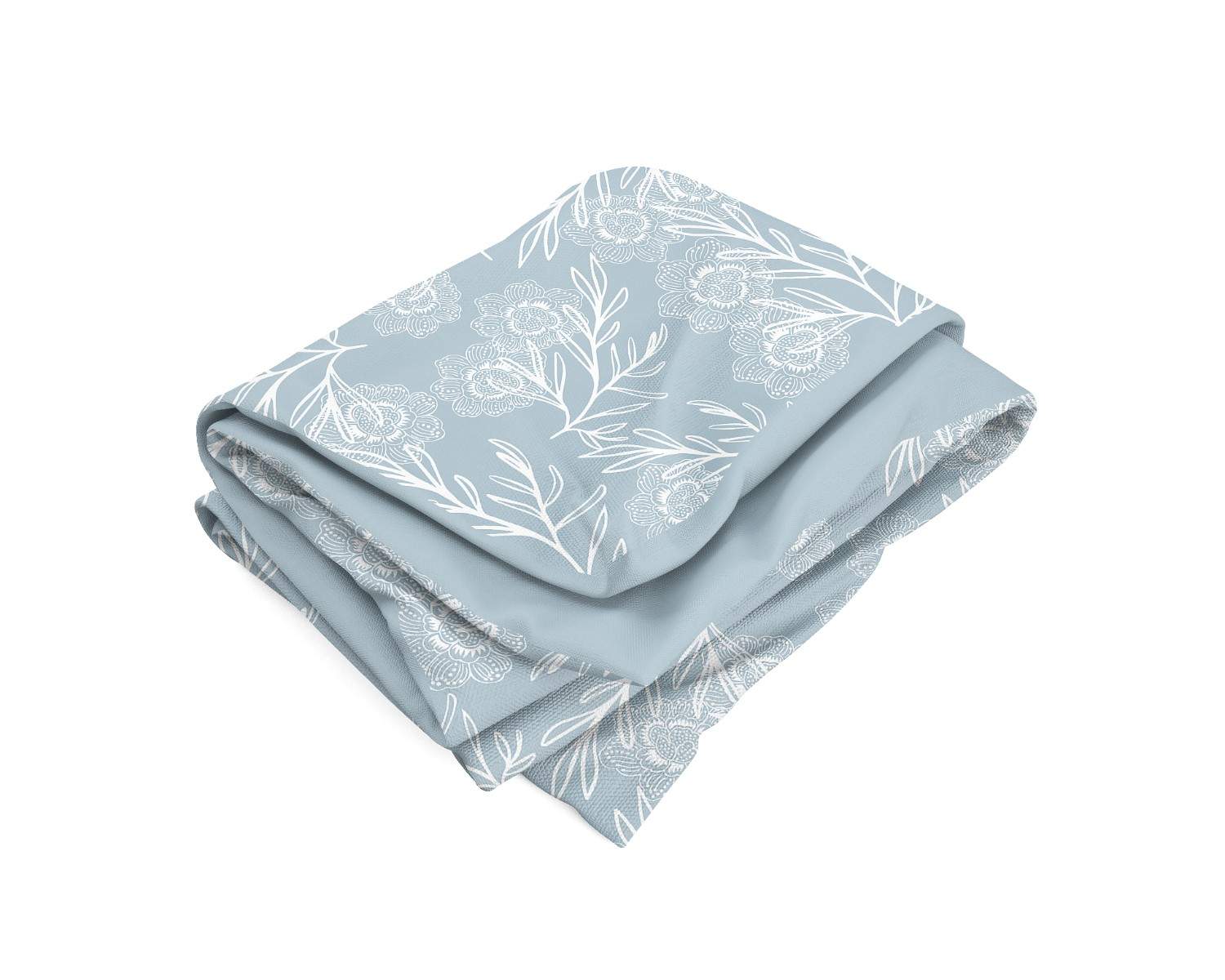 Cotton House 3-Piece Queen Duvet Cover Set - Serene Blooms