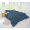 Cotton House 3-Piece King Duvet Cover Set - Blue