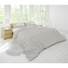 Cotton House 3-Piece Full Duvet Cover Set - Silver