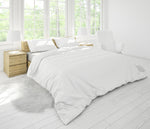 Cotton House 3-Piece Full Duvet Cover Set - White