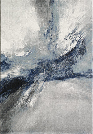 L2 Decor Diamond Area Rug 5' x 8' - Blue