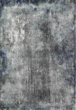 L2 Decor Diamond Area Rug 5' x 8' - Blue, Grey