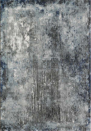L2 Decor Diamond Area Rug 7' x 10' - Blue, Grey