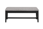 Isadora Storage Bench - Black, Grey