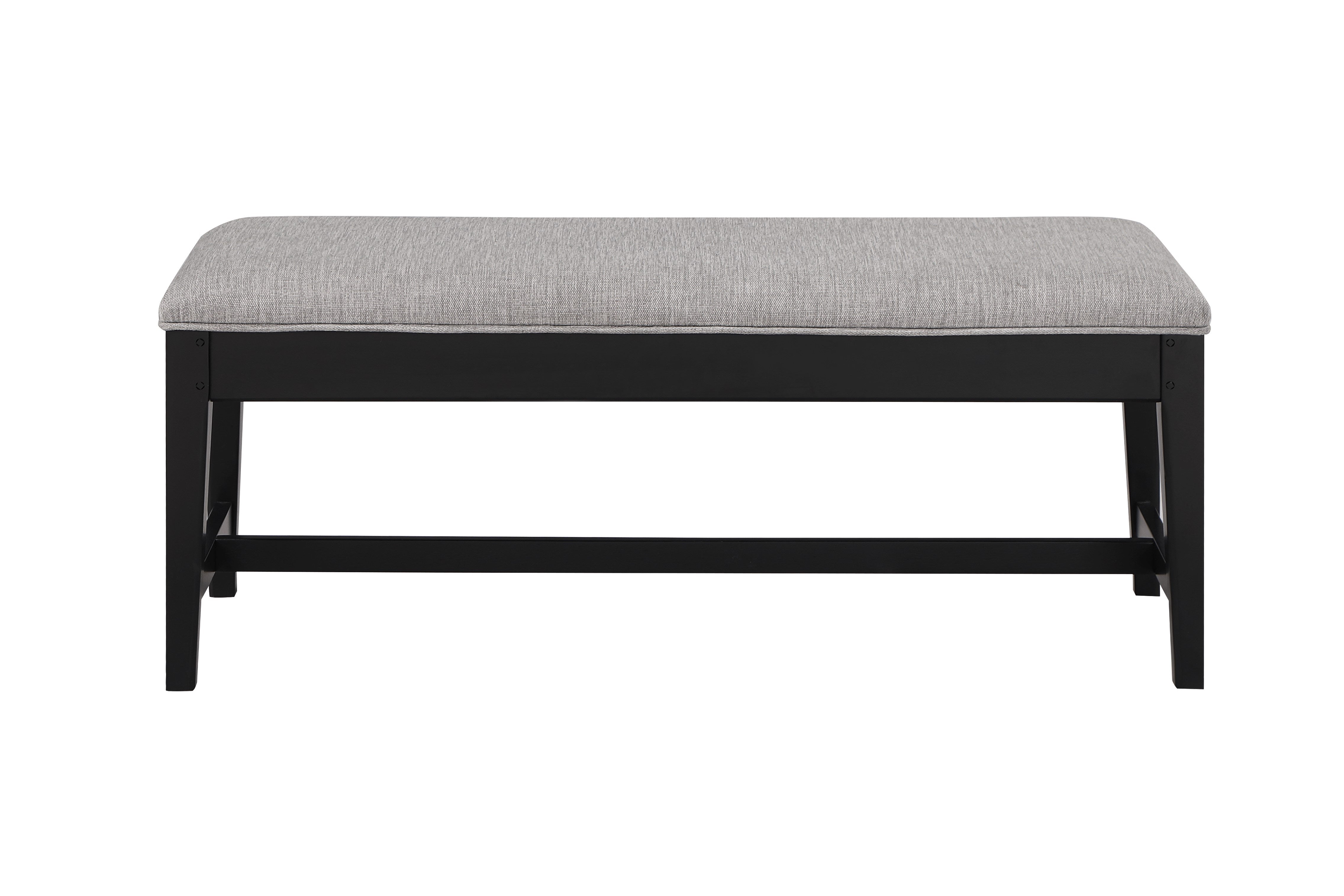 Isadora Storage Bench - Black, Grey