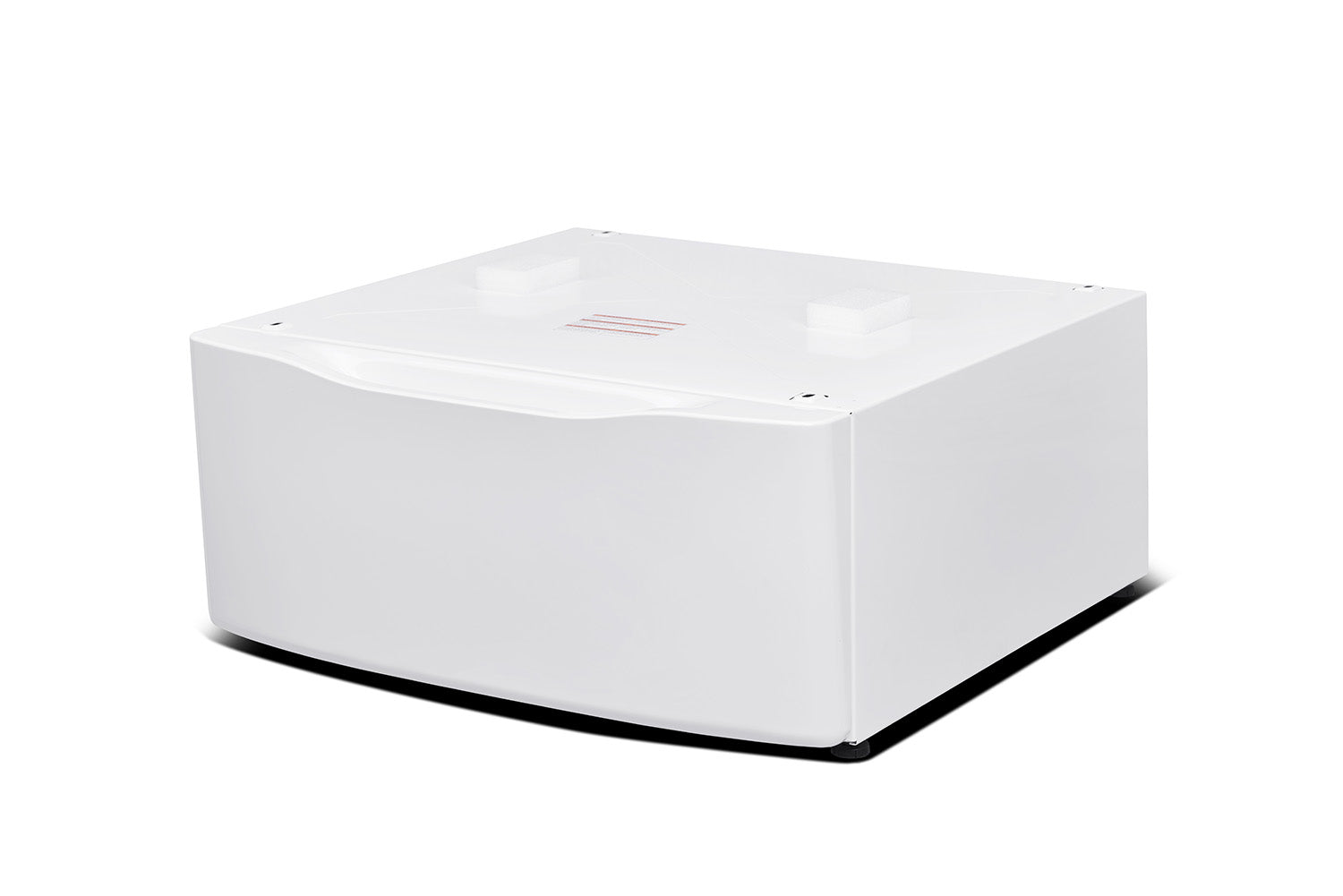 L2 White 27" Laundry Pedestal and Storage Drawer for L2 Front-Load Washer and Dryer - TLP1WW