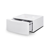 L2 White 27" Laundry Pedestal and Storage Drawer for L2 Front-Load Washer and Dryer - TLP1WW