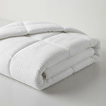 Cotton House Seersucker King Duvet - White