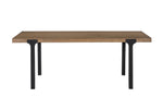 Freye Dining Table - Black, Brown