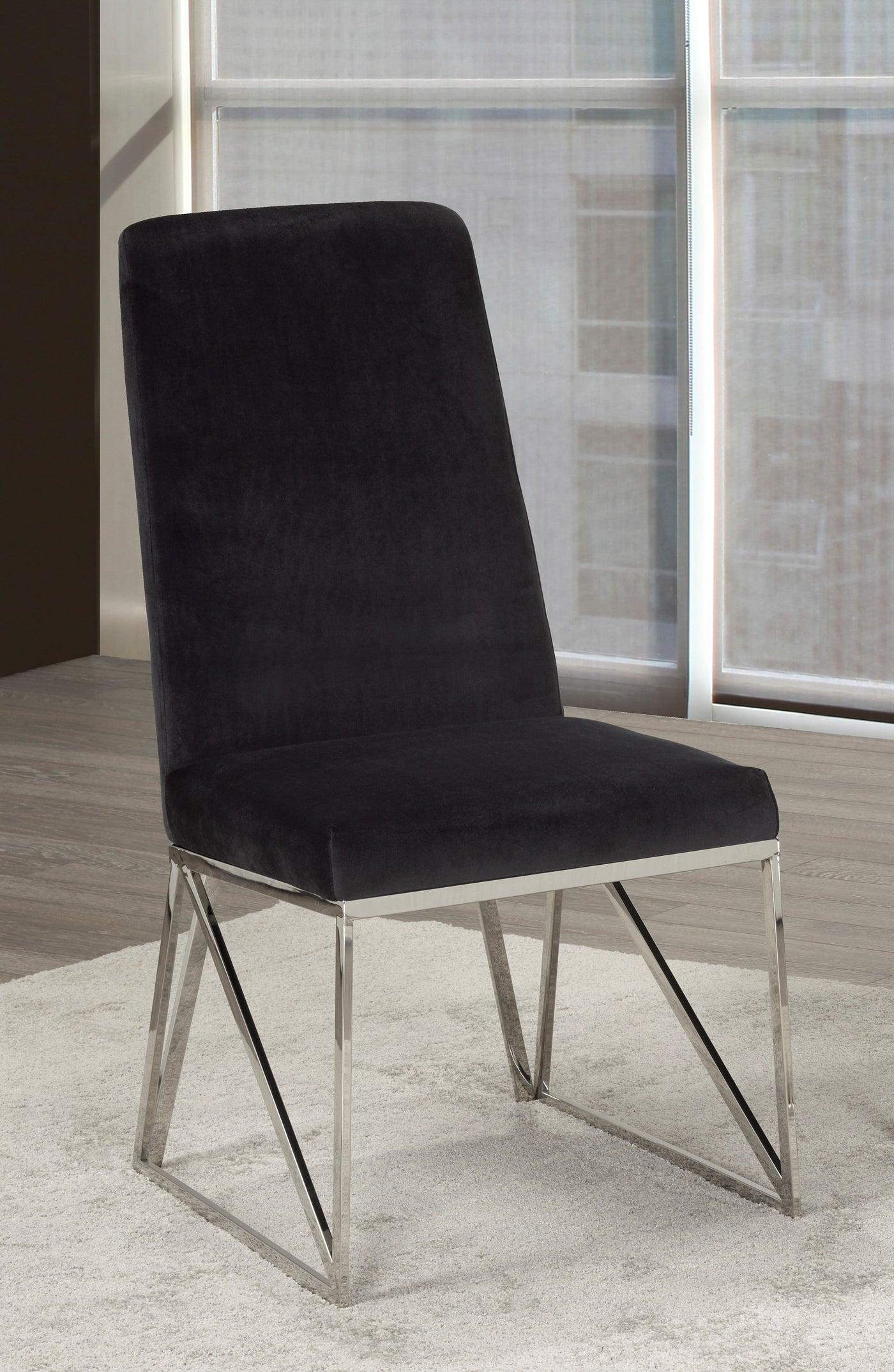 Leila Dining Chair - Black