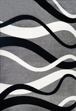 L2 Decor Diamond Area Rug 7' x 10' - Grey