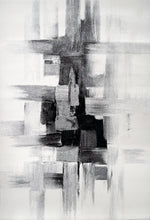 L2 Decor Diamond Area Rug 7' x 10' with Underpad - Cream, Grey