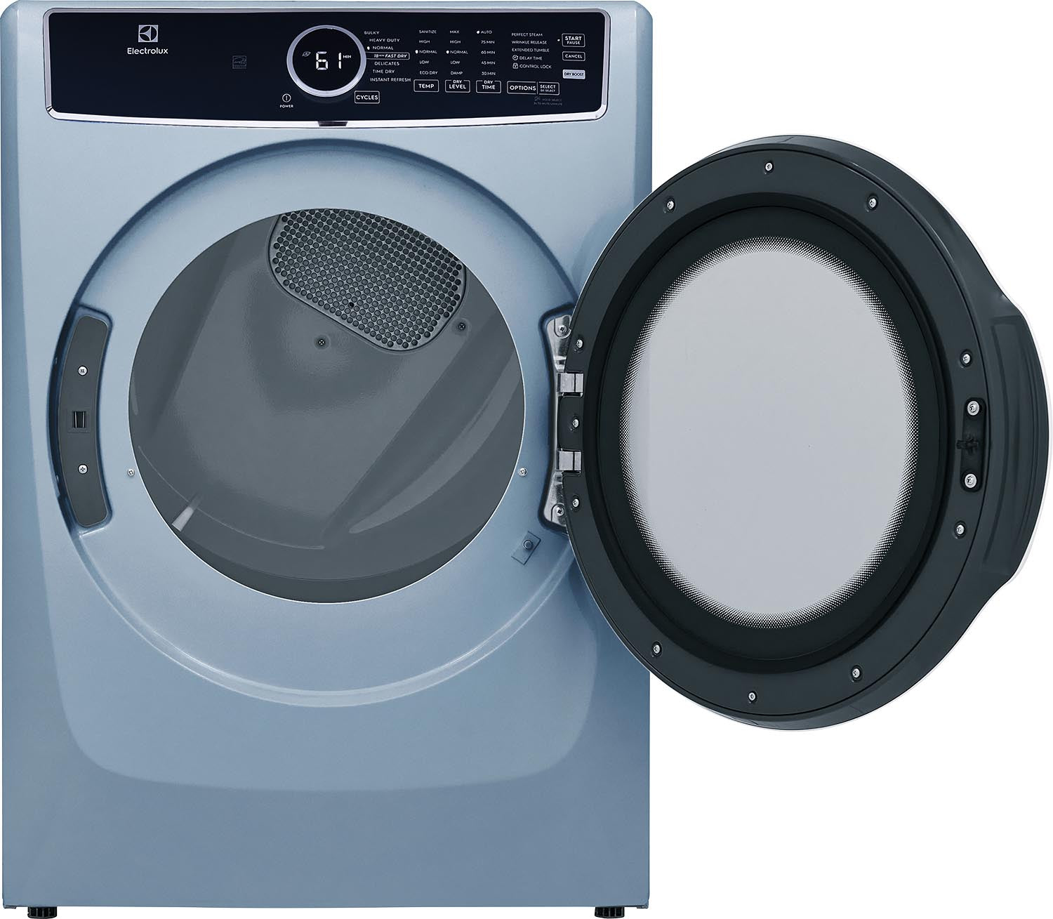 Electrolux Glacier Blue Front Load Electric Dryer (8 cu. ft.) - ELFE743CAG