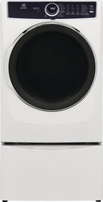 Electrolux White Front Load Electric Steam Dryer (8.0 Cu. Ft.) - ELFE763CAW