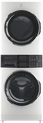 Electrolux White Laundry Tower with SmartBoost® Washer (5.2 Cu.Ft) & Electric Dryer (8 Cu.Ft) - ELTE760CAW
