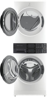 Electrolux White Laundry Tower with SmartBoost® Washer (5.2 Cu.Ft) & Electric Dryer (8 Cu.Ft) - ELTE760CAW