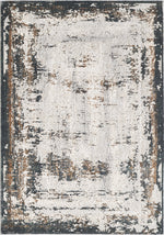 L2 Decor Emojy Area Rug 5' x 8' - Cream, Grey