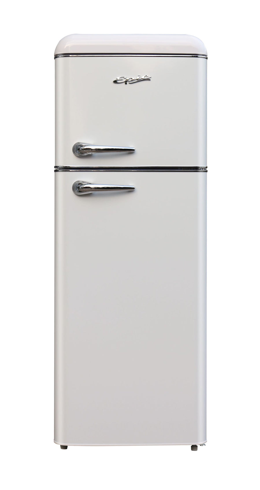 Epic 21.5" 7.5 Cu. Ft. White Retro Top-Freezer Refrigerator - ERR82W-1