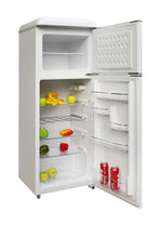 Epic 21.5" 7.5 Cu. Ft. White Retro Top-Freezer Refrigerator - ERR82W-1