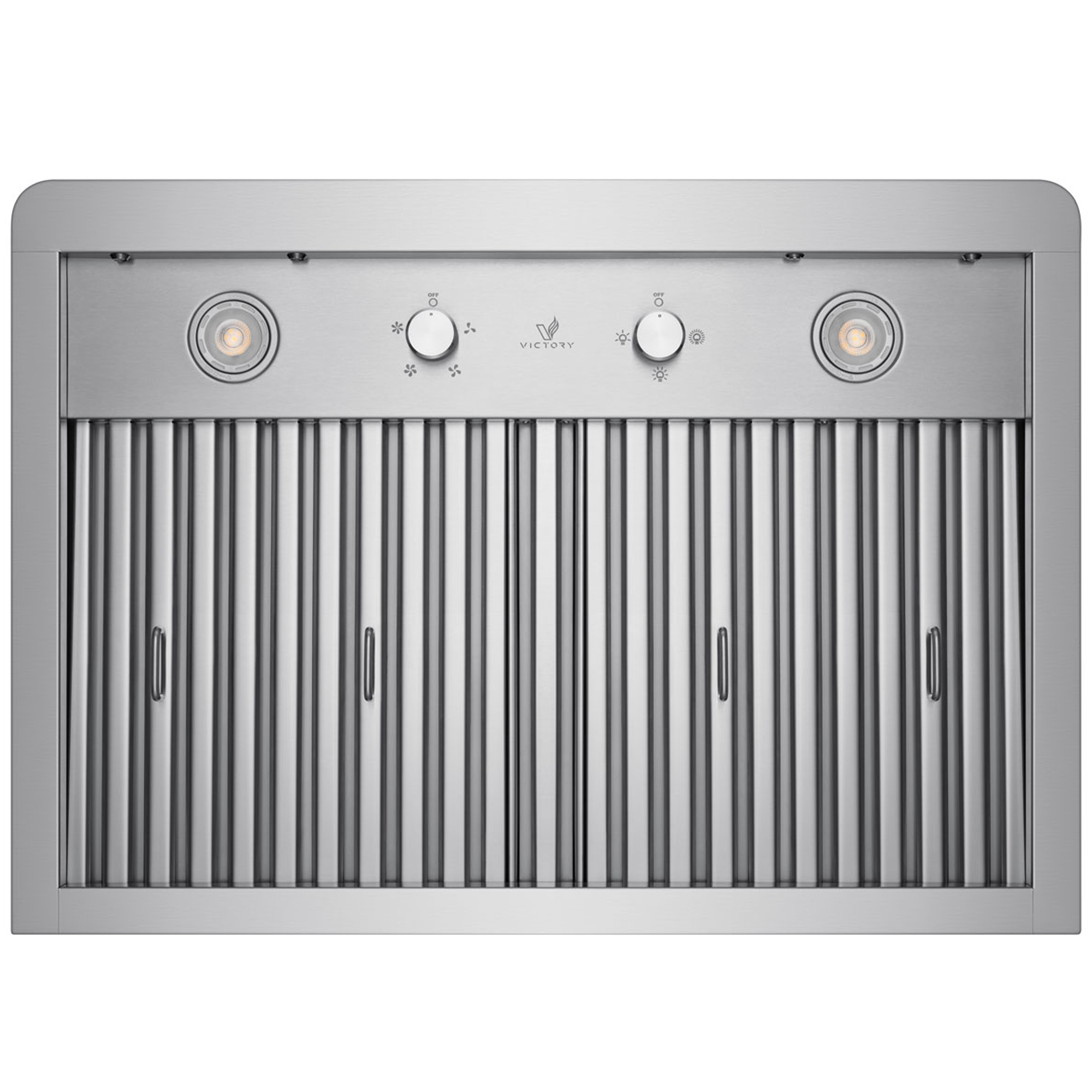 VICTORY Stainless Steel 30-Inch 600 CFM Wall Mount Range Hood - Elegant-30