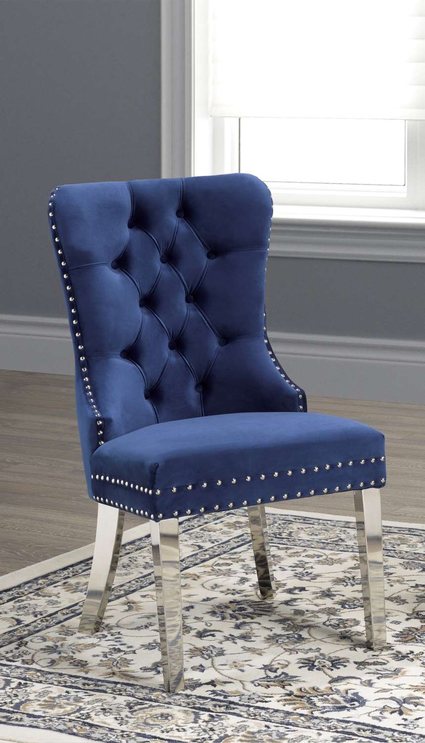 Cuba Dining Chair - Blue